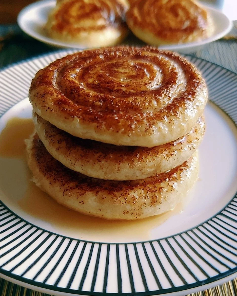 Cinnamon Swirl Pancakes