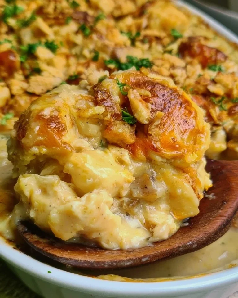 Easy and delicious rotisserie chicken casserole recipe for family meals