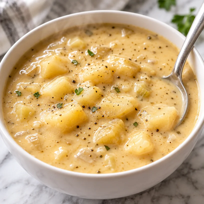 Best-Ever Easy Crock Pot Potato Soup