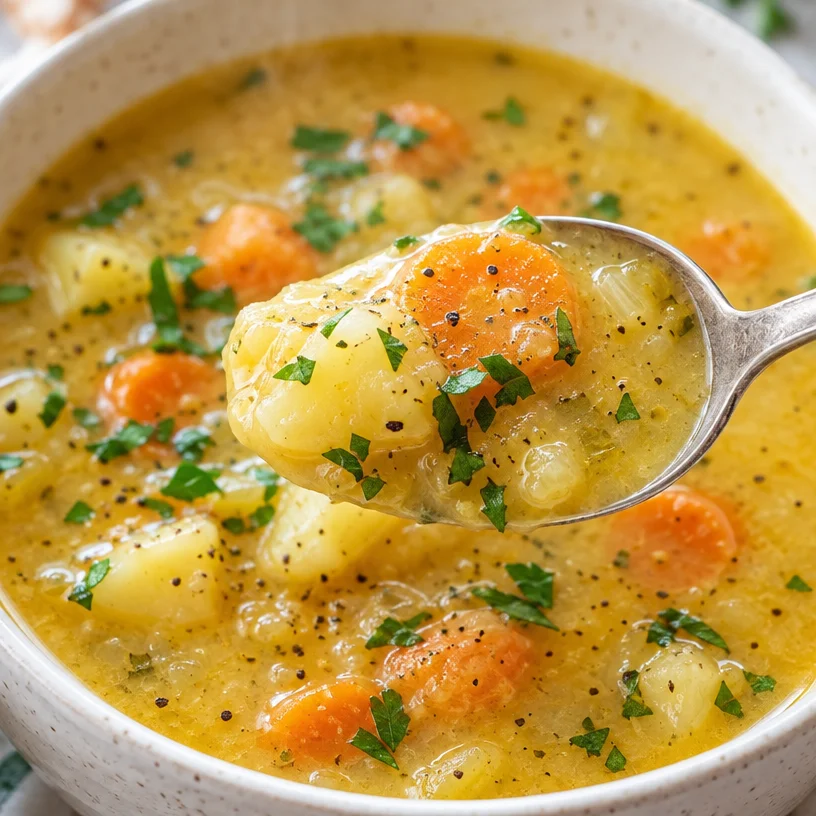 Economical Carrot Potato Soup Recipe