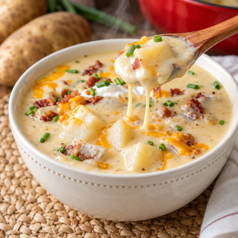 Loaded Baked Potato Soup Recipe