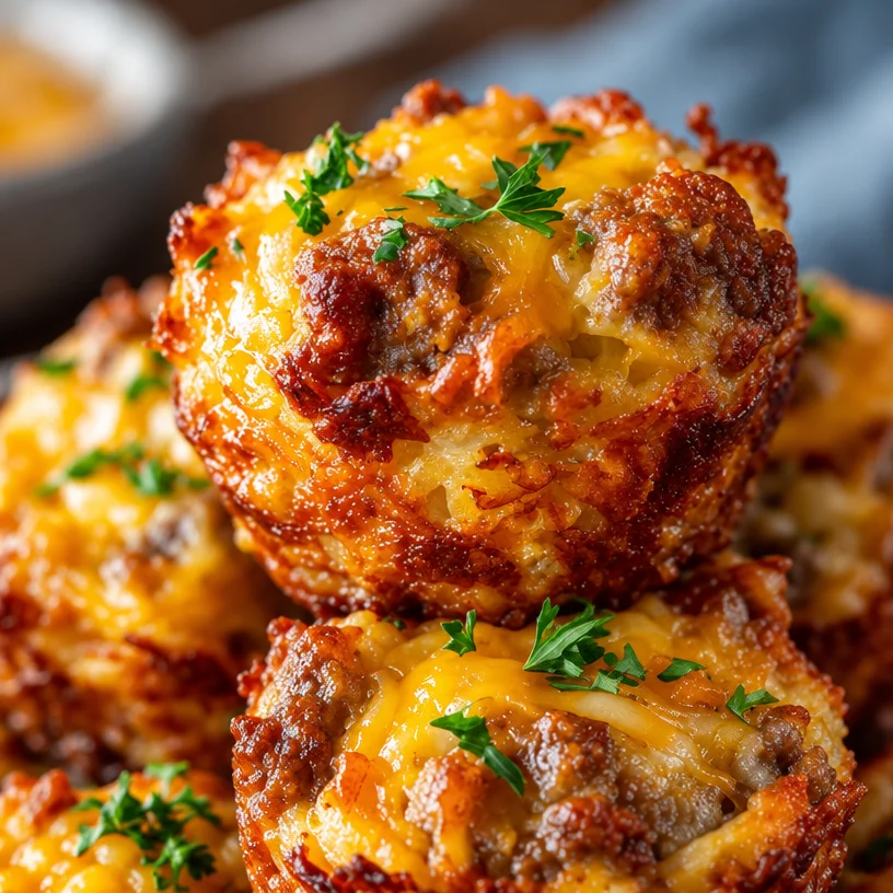 Ultimate Sausage Hashbrown Bites